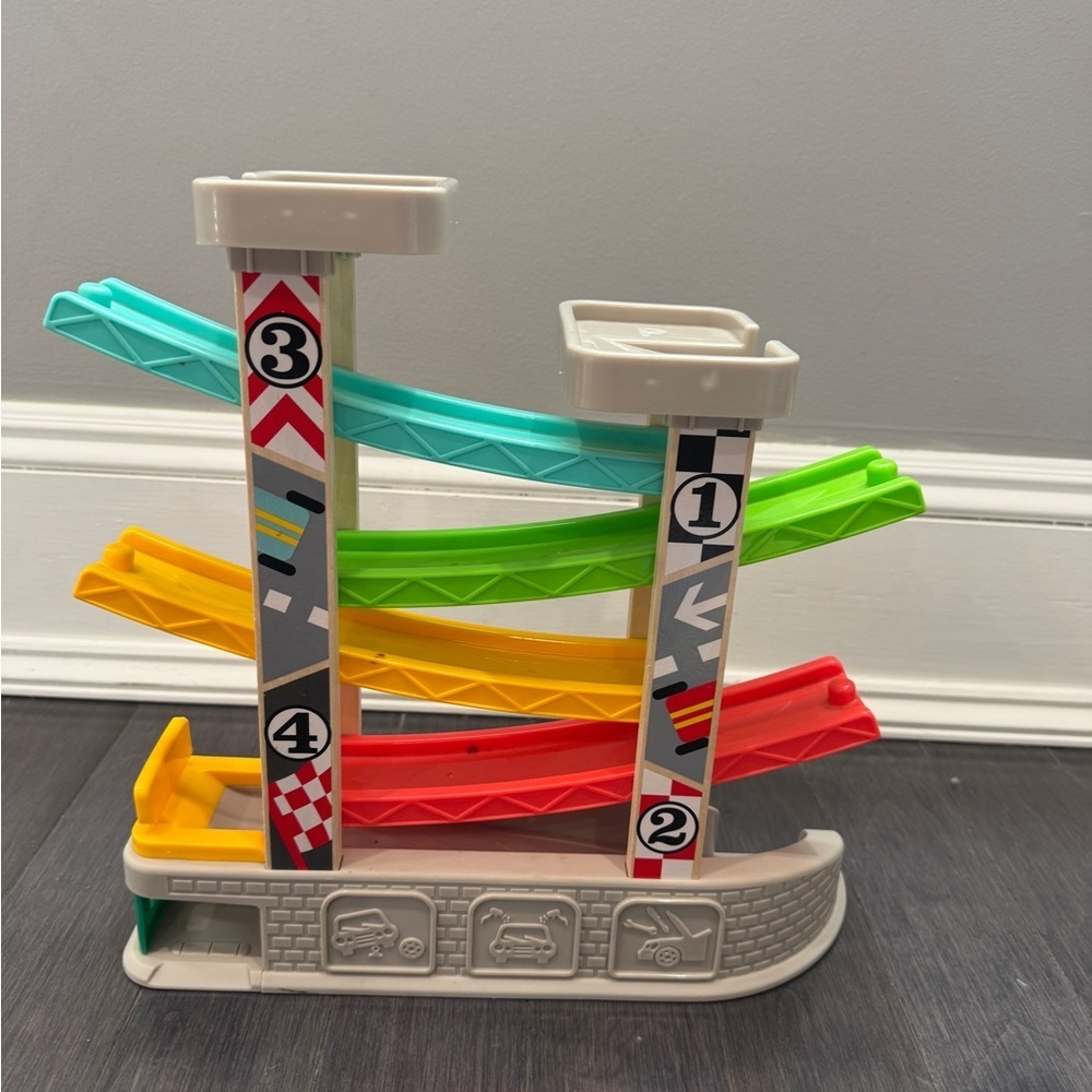 Colorful Slide Racing Track Toy for Kids Boys Infants Toddlers - Picture 7 of 7